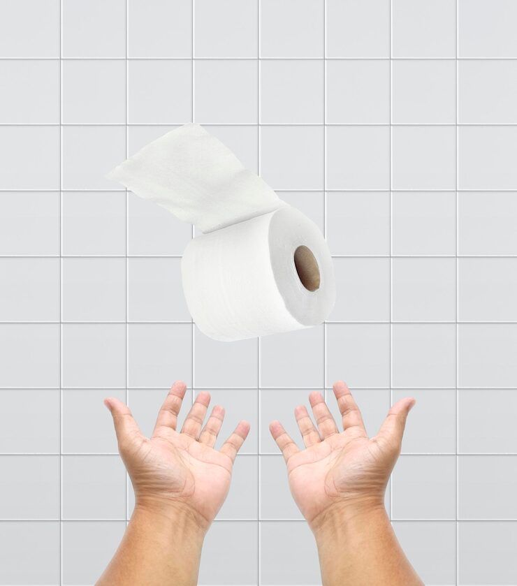 unbleached toilet paper